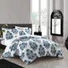 Chic Home Yazmin Duvet Cover Set Large Scale Floral Medallion Print Design Bedding Blue -Bedding Promotion GUEST 41800fd1 eef8 4f10 b052 95b83b0d4d6e