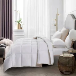 Extra Warm Feather & Down Fiber Comforter - Serta -Bedding Promotion GUEST 42baf8cd c05c 4e55 82ca f8c8c73a33b3 1