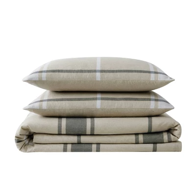Preston Plaid Flannel Duvet Cover Set - Truly Soft 4 Preston Plaid Flannel Duvet Cover Set - Truly Soft - Image 2