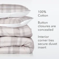 Nate Home By Nate Berkus Textured Print Duvet Cover Set -Bedding Promotion GUEST 43b49bf3 21c3 4e8b 834c 20fcd3931960