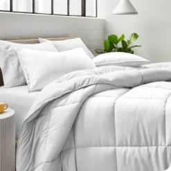 Goose Down Alternative Comforter Duvet Insert By Bare Home -Bedding Promotion GUEST 4404d198 5173 4faf 9563 dd7103c1462f