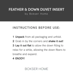 Feather & Down Duvet Comforter Insert | BOKSER Home -Bedding Promotion GUEST 46430dda 9888 4c9e b795 f79421b31709