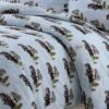 Winter Outing Cotton Flannel Printed 3pc Oversized Duvet Set - Tribeca Living -Bedding Promotion GUEST 481aea3e 5694 49a5 a192 ef52c586583a