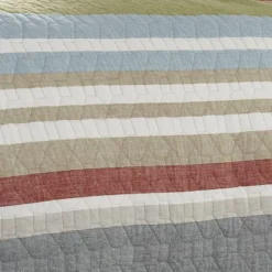 Gray Stripe Salmon Ladder Quilt Set - Eddie Bauer® 10 Gray Stripe Salmon Ladder Quilt Set - Eddie Bauer® -Bedding Promotion GUEST 48862834 69c3 4037 a7ec 13e6ffd37812