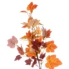 Vickerman 16" Artificial Orange Fall Maple Leaf Candle Ring Wreath. 2 Vickerman 16" Artificial Orange Fall Maple Leaf Candle Ring Wreath. -Bedding Promotion GUEST 48db89cf 80dc 4dea b1f2 a9a916d3e71e