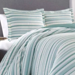 Clearwater Cay Reversible Duvet Cover & Sham Set Blue - Tommy Bahama -Bedding Promotion GUEST 49c9d8a0 f0e4 44b1 9530 dd4e4d87ab12