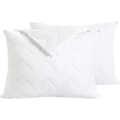 Waterguard Quilted Waterprof Cotton Top Pillow Protector Set Of 2 White -Bedding Promotion GUEST 4a4e3ee2 6b9c 4abe aa99 c8f0cd0ab32b