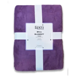 Linen Avenue Bliss Micro Plush Blanket -Bedding Promotion GUEST 4aa44670 388c 4fae 9380 2dd58bd6ea4b