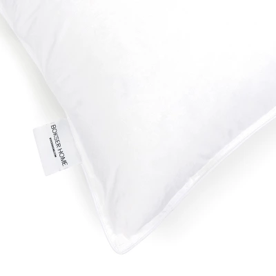 2 Pack Soft White Duck Feather & Down Bed Pillow | BOKSER HOME 8 2 Pack Soft White Duck Feather & Down Bed Pillow | BOKSER HOME - Image 6