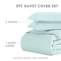 Solid 3 Piece Duvet Cover Sets, 19 Colors - Ultra Soft, Easy Care, Wrinkle Free - Becky Cameron -Bedding Promotion GUEST 4d6c6261 5119 4c20 8ba0 0320d52834c9