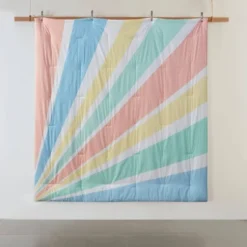 Erin Rainbow Sunburst Reversible Cotton Comforter Set Yellow -Bedding Promotion GUEST 4e0b8a81 0e1c 4bd1 98a0 e05439bf9087