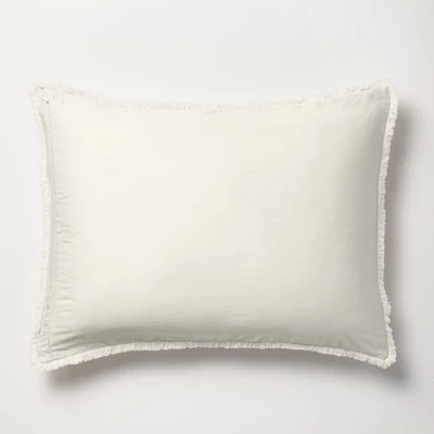 Heavyweight Linen Blend Comforter Sham - Casaluna™ 5 Heavyweight Linen Blend Comforter Sham - Casaluna™ - Image 3