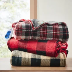 60" X 70" Oversized Electric Plush Throw Blanket -Bedding Promotion GUEST 518dd579 0567 4ef7 a52a 22b445e50c2f