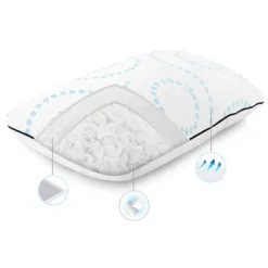 Dr. Pillow ReGen Adjustable Pillow With Cooling Technology, White 13 Dr. Pillow ReGen Adjustable Pillow With Cooling Technology, White -Bedding Promotion GUEST 51d8ad82 93c9 4bc1 a628 a220dacf1daa
