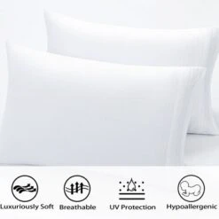 Trinity 300 Thread Count Rayon From Bamboo Sheet Set, Cooling Bed Sheets With 16" Deep Pocke -Bedding Promotion GUEST 53ae6f15 4a2d 4d68 9e21 1989ba890caf