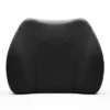 WENNEBIRD Model Q Lumbar Memory Foam Support Pillow To Improve Posture With Raised Side Butterfly Design, Dual Fabric, And Removable Cover, Black -Bedding Promotion GUEST 543cbef8 4dde 4929 91b2 2060476ea177