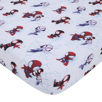4pc Toddler Spidey And His Amazing Friends Reversible Bed Set 3 4pc Toddler Spidey And His Amazing Friends Reversible Bed Set