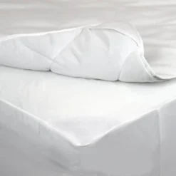 2-in-1 Hot Water Washable Allergy Protection Mattress Pad - AllerEase