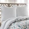 Verity Teal Euro Sham Set - Set Of Two - Levtex Home -Bedding Promotion GUEST 56da57d7 e36b 40bf bf70 4a761cca487f
