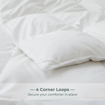 Peace Nest Lightweight & Medium Weight White Goose Feather Down Comforter 8 Peace Nest Lightweight & Medium Weight White Goose Feather Down Comforter - Image 6