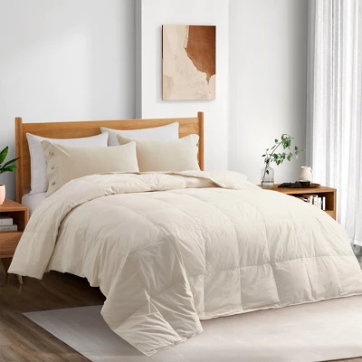 Peace Nest Lightweight Organic Cotton Down Comforter Duvet Insert 8 Peace Nest Lightweight Organic Cotton Down Comforter Duvet Insert - Image 6