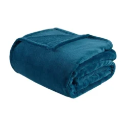 Microlight Plush Oversized Bed Blanket Teal -Bedding Promotion GUEST 595378f3 d1dd 4113 a3e2 036093541d40