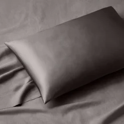Standard Solid Silk Pillowcase - Casaluna™