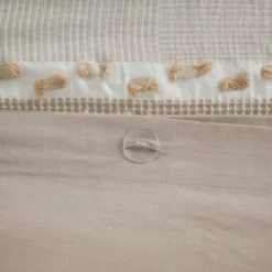 Lennon Organic Cotton Jacquard Duvet Cover Set -Bedding Promotion GUEST 6095d96f 0007 4ea2 8bac d1aff6e58d96