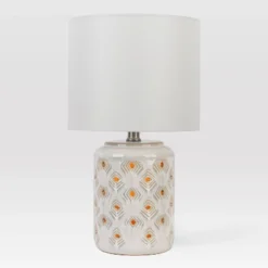Diamond Cutout Table Lamp With Lit Base - Opalhouse™ -Bedding Promotion GUEST 60da54ce 0527 407f a2b6 270a9b9bd46a