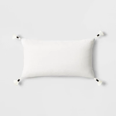 Oversized Modern Geometric Patterned Lumbar Throw Pillow - Threshold™ 6 Oversized Modern Geometric Patterned Lumbar Throw Pillow - Threshold™ - Image 4