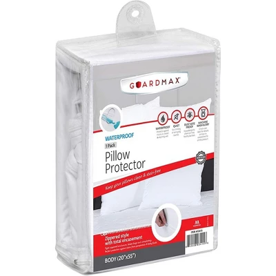 Guardmax Waterproof Body Pillow Protector With Zipper – 1 Pack (20”x55”) 3 Guardmax Waterproof Body Pillow Protector With Zipper – 1 Pack (20”x55”)