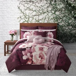 14pc King Liana Comforter Set Plum Purple - Lanwood Home 26 14pc King Liana Comforter Set Plum Purple - Lanwood Home -Bedding Promotion GUEST 6559ad4d e054 49b1 830c 7388aa95ab4c