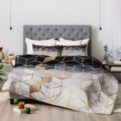 Elisabeth Fredriksson Soft Gradient Cubes II 100% Cotton Comforter Set - Deny Designs -Bedding Promotion GUEST 6716249f 2e29 49ba b267 1e83fce4aede