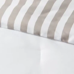 Stripe Microfiber Reversible Comforter & Sheet Set Gray - Room Essentials™ 14 Stripe Microfiber Reversible Comforter & Sheet Set Gray - Room Essentials™ -Bedding Promotion GUEST 6816d8aa 726a 4d37 9b37 18aafff03261