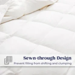 Peace Nest Light & All-season Warmth White Goose Down Comforter Duvet Insert With 360TC Fabric -Bedding Promotion GUEST 68e43e73 b01b 4d24 b84e 100917d329b5