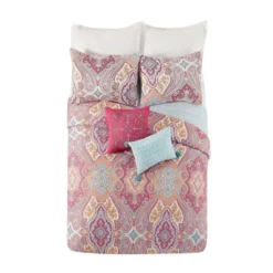 Jessica Simpson 6pc Candes Comforter Set Pink
