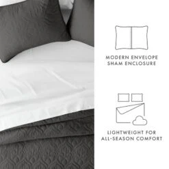 Quilted Coverlet And Shams Set Damask Square Herringbone Pattern - Becky Cameron 15 Quilted Coverlet And Shams Set Damask Square Herringbone Pattern - Becky Cameron -Bedding Promotion GUEST 6e4dd7b7 c64d 44c3 9fe9 ed4a771ba820