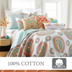 Mayla Medallion Quilt And Pillow Sham Set - Levtex Home 11 Mayla Medallion Quilt And Pillow Sham Set - Levtex Home -Bedding Promotion GUEST 6e54a96b d6af 4b3d 8915 a891c6cb91bd