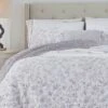 King Flora Quilt & Sham Set Gray - Laura Ashley 2 King Flora Quilt & Sham Set Gray - Laura Ashley -Bedding Promotion GUEST 6fcc6f52 eb6c 4390 b821 4216dc16e08e