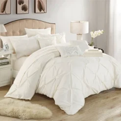 Valentina Pinch Pleated & Ruffled - Chic Home Design