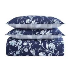 Laura Ashley 7pc King Branch Toile 100% Cotton Comforter Sham Bonus Set Blue -Bedding Promotion GUEST 7397955c d8e1 4485 9fc9 73069102f038