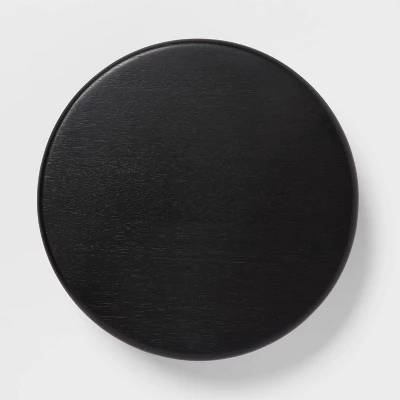 10.9" Acacia Modern Cake Stand Black - Threshold™ 4 10.9" Acacia Modern Cake Stand Black - Threshold™ - Image 2