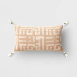Oversized Modern Geometric Patterned Lumbar Throw Pillow - Threshold™ 13 Oversized Modern Geometric Patterned Lumbar Throw Pillow - Threshold™ -Bedding Promotion GUEST 76809ffc bd12 442e 81e0 b1dbb5375fbe