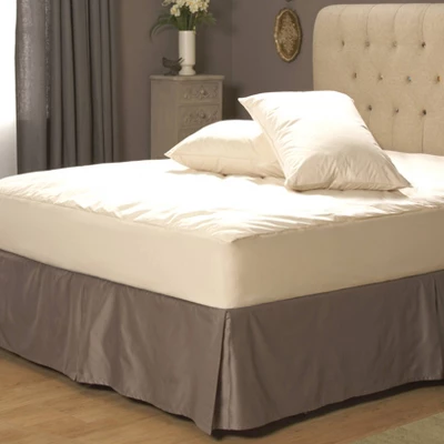 Organic Cotton Cover Allergy Protection Waterproof Mattress Pad - AllerEase 4 Organic Cotton Cover Allergy Protection Waterproof Mattress Pad - AllerEase - Image 2