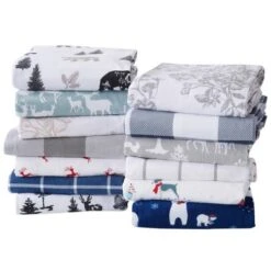 Great Bay Home Cotton Printed Flannel Sheet Set 12 Great Bay Home Cotton Printed Flannel Sheet Set -Bedding Promotion GUEST 7739d1a6 cbbc 42f6 b06e 966ef933450f