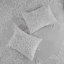 Danica Tufted Cotton Chenille Floral Duvet Cover Set - Madison Park 18 Danica Tufted Cotton Chenille Floral Duvet Cover Set - Madison Park -Bedding Promotion GUEST 79dafd0a 57c5 46d8 9bdd f10e863aea2c