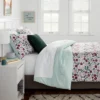 Microfiber Reversible Floral Print Comforter Light Purple/Mint Green - Room Essentials™ 2 Microfiber Reversible Floral Print Comforter Light Purple/Mint Green - Room Essentials™ -Bedding Promotion GUEST 7beae34a 62c7 48ee abcf 694efcee35df