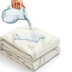 Cheer Collection Rayon From Bamboo Waterproof Mattress Protector