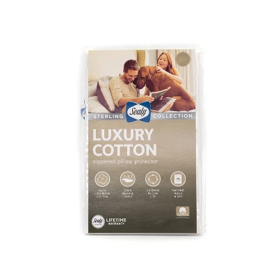 Sealy Luxury Cotton Pillow Protector 7 Sealy Luxury Cotton Pillow Protector - Image 5