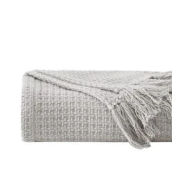 Southshore Fine Living Ashmore Collection 100% Cotton Bed Blanket Basketweave Luxury Blankets -Bedding Promotion GUEST 80c6e7ca d0d4 4ffb ad26 d46c1865b294